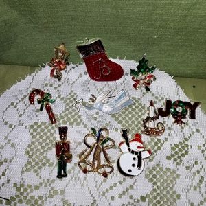 Variety Christmas Pins